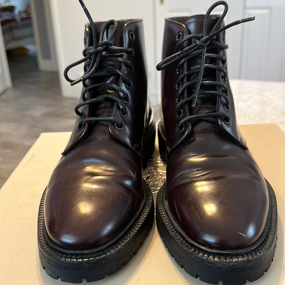 Men’s Burberry Lace Up Boots